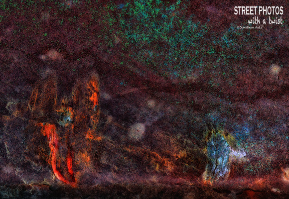 Psychedelic Cowboy Campfire